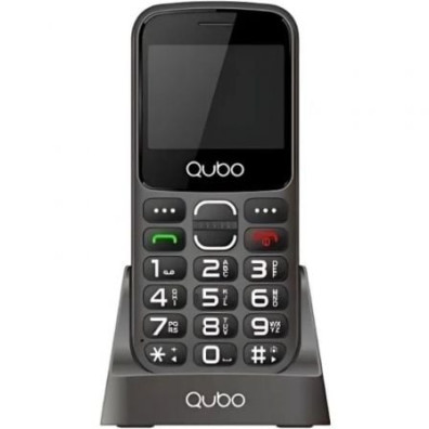 Teléfono Móvil Qubo X-230BKC 4G para Personas Mayores - Modelo Ideal para Mayores
