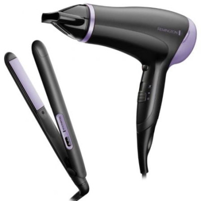 Secador y Plancha para el Pelo Remington Style Essentials - Pack PAE