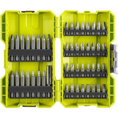 Estuche de 48 Puntas Ryobi para Atornillar en Bricolaje
