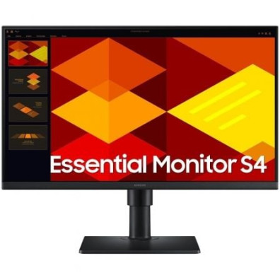 Monitor Samsung Essential S4 S40GD S24D402GAU - 24" Full HD Regulable en altura
