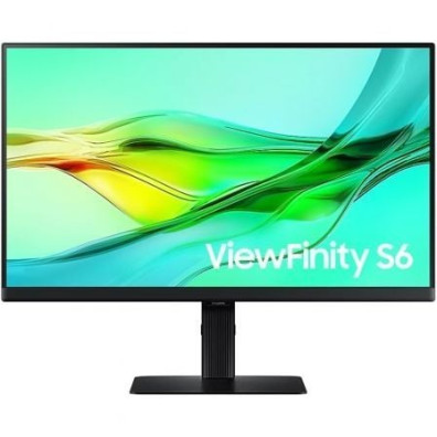 Monitor Profesional Samsung ViewFinity S6 S60UD 24" QHD Regulable en Altura