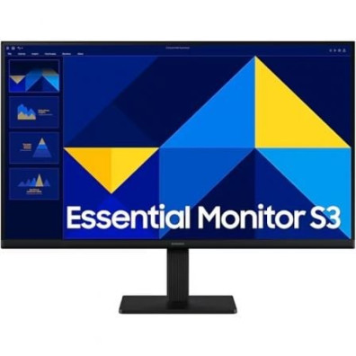 Monitor Profesional Samsung Essential Monitor S3 S27D304GAU/ 27"/ Full HD - Negro