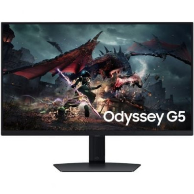 Monitor Gaming Samsung Odyssey G5 27" QHD 1ms 180Hz IPS Regulable en Altura