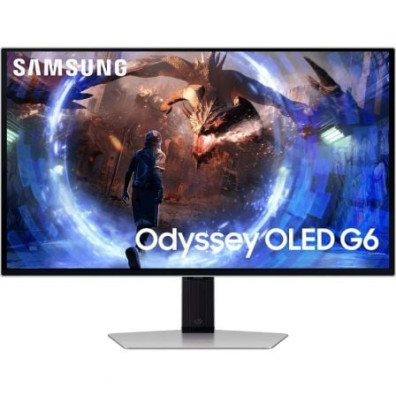 Monitor Gaming Samsung G6 Odyssey OLED S27DG602SU 27" QHD 0.03ms 360Hz Regulable en Altura