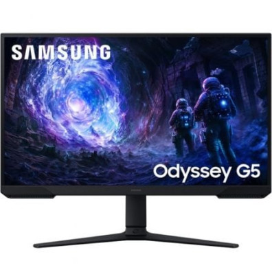 Monitor Gaming Samsung Odyssey G5 G51F S27FG510EU 27"/ QHD/ 1ms/ 180Hz/ VA/ Regulable en altura - Negro