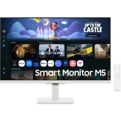 Smart Monitor Samsung M5 S27FM501EU 27"/ Full HD/ Multimedia/ Smart TV - Blanco