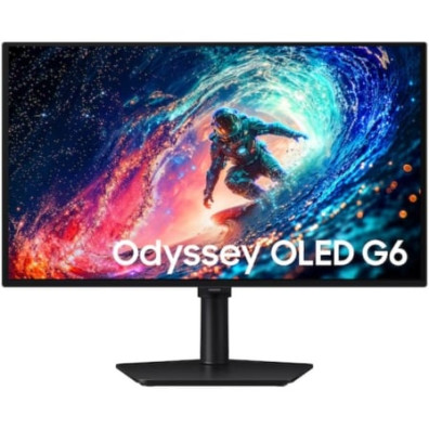 Monitor Gaming Samsung Odyssey OLED G6 27" QHD 0.03ms 240Hz QD-OLED Regulable en altura