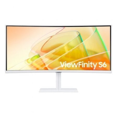 Monitor Profesional Curvo Samsung ViewFinity S6 S34C650TAU 34" UWQHD Multimedia Regulable en Altura