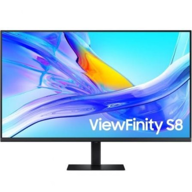 Monitor Profesional Samsung ViewFinity S8 S80UD S37D800UAU 37"/ 4K/ Regulable en altura - Negro