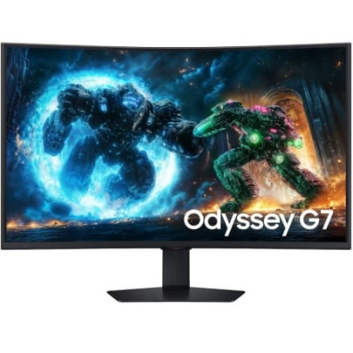 Monitor Gaming Curvo Samsung Odyssey G7 G75F 37" 4K 1ms 165Hz VA Regulable en altura