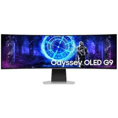 Monitor Gaming Samsung Odyssey G9 OLED Ultrapanorámico Curvo 49" Dual QHD 240Hz Multimedia Regulable en altura
