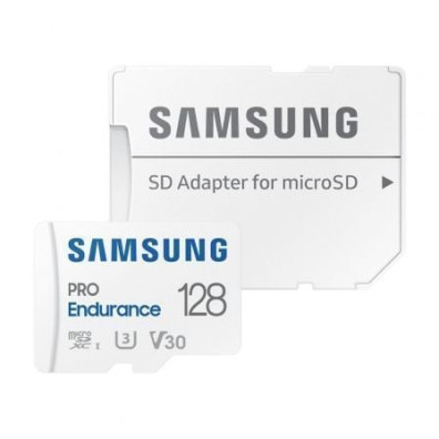 MICRO SD 128 GB PRO ENDURANCE 1 ADAP. CLASS 10 SAMSUNG - 100MBs