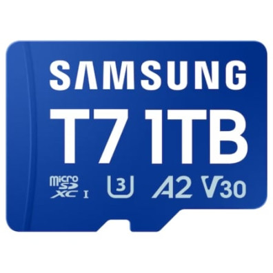 Tarjeta de Memoria Samsung P7 1TB microSD XC/ Clase 10 - 170MBs