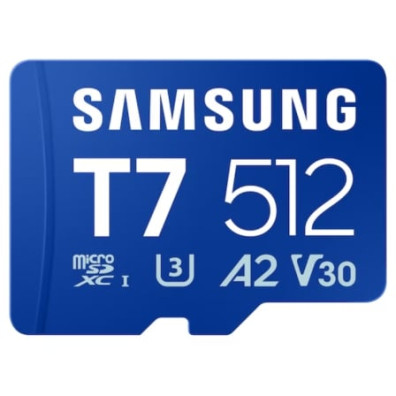 Tarjeta de Memoria Samsung P7 microSD XC 512GB Clase 10 - 170MBs
