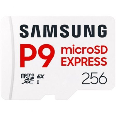 Tarjeta de Memoria Samsung P9 Express 256GB microSD XC/ Clase 10