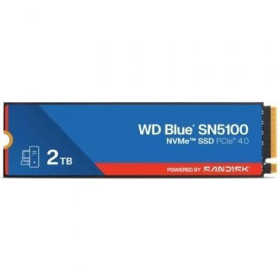2 TB SSD SERIE M.2 2280 PCIe BLUE NVME SN5100 WD WDS200T5B0E - Full Capacity