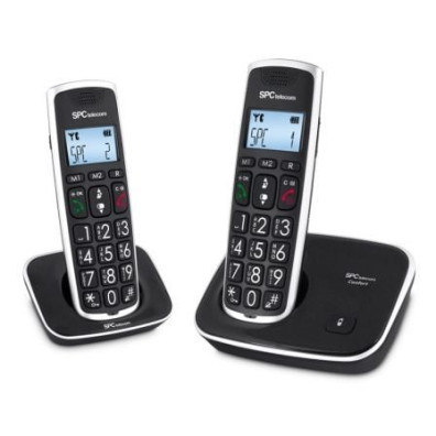 Teléfono Inalámbrico SPC Comfort Kaiser 7609N/ Pack DUO