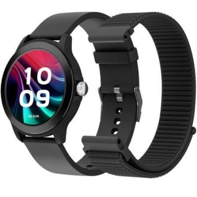 Smartwatch SPC Smartee Duo Vivo 2 - Notificaciones Frecuencia Cardíaca Negro