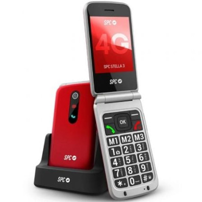 SPC TELEFONO MOVIL STELLA 3 4G ROJO - Rojo