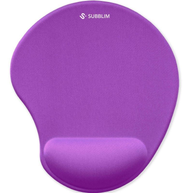 ALFOMBRILLA RATÓN ERGO NEOGEL MORADO SUBBLIM