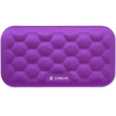 ALFOMBRILLA RATON ERGO WRIST REST MORADO SUBBLIM - Púrpura