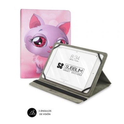 Funda Subblim Trendy Cat para Tablets 10.1"-11" en Oferta
