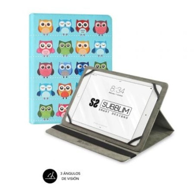 Funda Subblim Trendy Owls para Tablets de 10.1" a 11" - Accesorios Subblim para Tablet