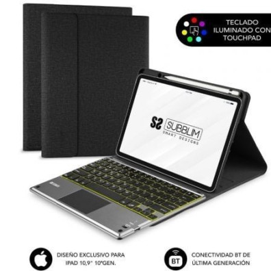 Funda para Tablet iPad 10.9" 10a Gen con Teclado Subblim KeyTab Pro BT