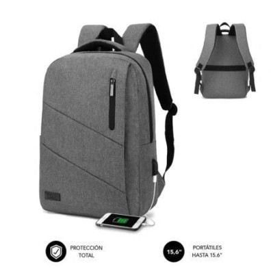 Subblim City Mochila para portátil 15.6 Gris - Gris