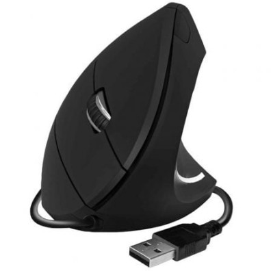 RATON OPTICO DUAL GLIDE VERTICAL ERGO NEGRO SUBBLIM - Negro