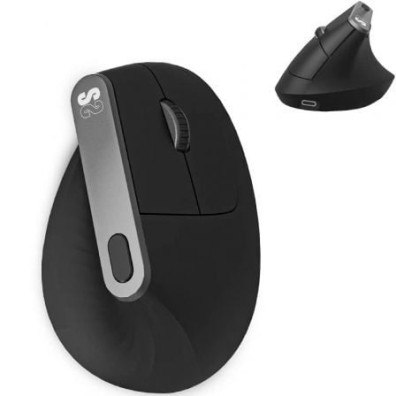 Ratón Ergonómico Inalámbrico Subblim Nature Vertical Ergo Dual Battery Bluetooth/2.4GHz Recargable 4000 DPI