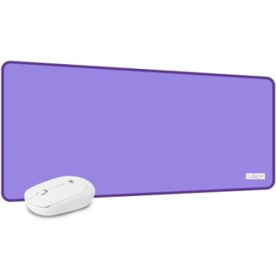 ALFOMBRILLA + RATÓN HARMONY XL MORADO SUBBLIM - Ideal para tu computadora - Hasta 1200 DPI