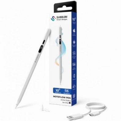 Lápiz Electrónico Subblim NoteFlow Pen para iPad - Marca SUBBLIM