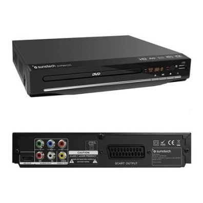 Reproductor DVD Sunstech DVPMH225BK - Multimedia de alta calidad