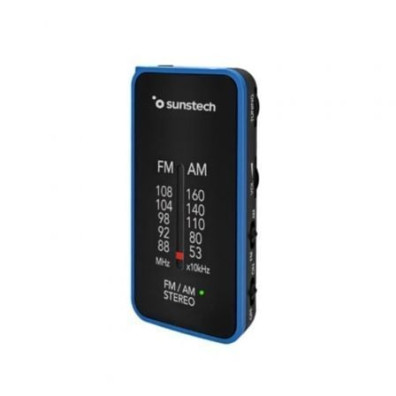 Radio Portátil Sunstech RPC6BL a Pilas - Modelo Compacto y Práctico