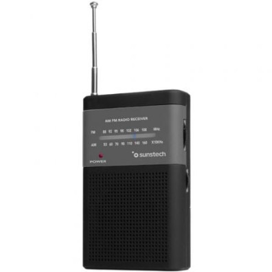 Radio Portátil Sunstech RPS42BLISBK - Compacto y Potente