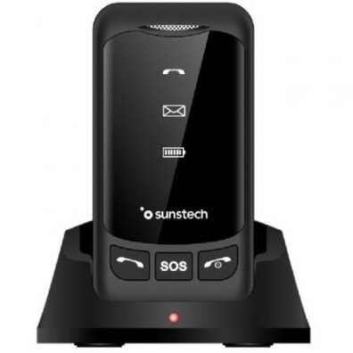 Teléfono Móvil Sunstech CELT25BK para Personas Mayores