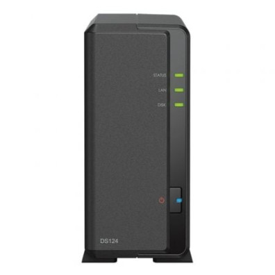 NAS Synology Diskstation DS124 1 Bahía 3.5" 2.5" 1GB DDR4