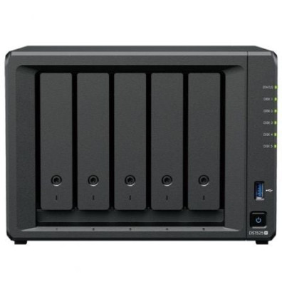 NAS Synology Diskstation DS1525+ - 5 Bahías 3.5" y 2.5" - 8GB DDR4