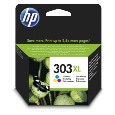 CARTUCHO TINTA TRICOLOR HP 303 XL (T6N03AE)
