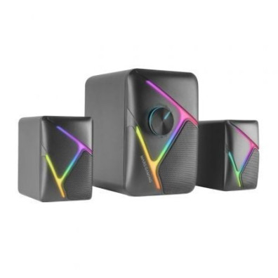 Altavoces Mars Gaming MS-H21 - Sonido Gaming Potente 35W 2.1