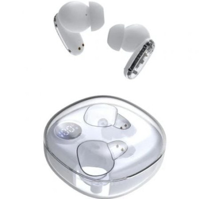 AURICULAR INTRAUDITIVO BLUETOOTH MARS GAMING MHIB2  BT5.1 TWS ESTUCHE 24h BAT. BLANCO - Blancos