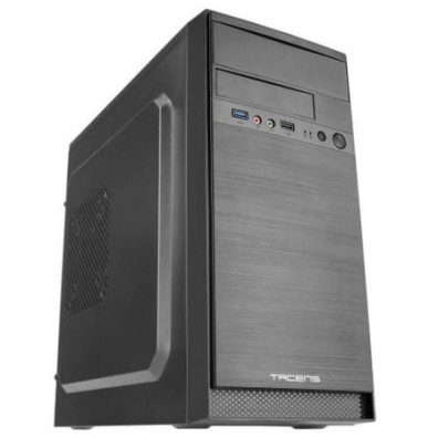 CAJA MICROATX TACENS ANIMA AC4 USB3.0 USB2.0 FULL BLACK SSD SIN FUENTE DE ALIMENTACION