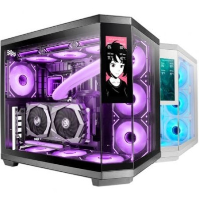 Caja Gaming Semitorre Mars Gaming MC-3TCORELCD - Diseño Innovador y Alto Rendimiento