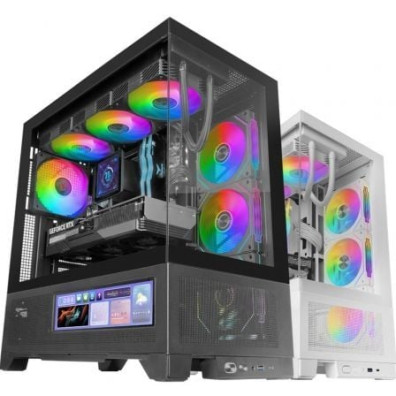 Torre Gaming Mars Gaming MC-LCDX - Caja Semitorre