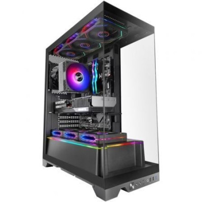 Caja Semitorre Gaming Mars Gaming MC-PRISMA - Periféricos Gaming