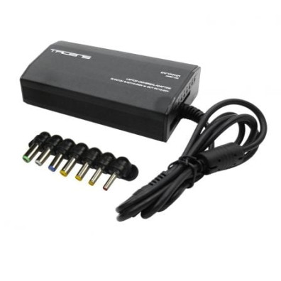 CARGADOR UNIVERSAL DE PORTATIL TACENS ANIMA ANBP100 100W 8 TIPS ALUMINIO PUERTO USB 5V - Voltaje 12-24V