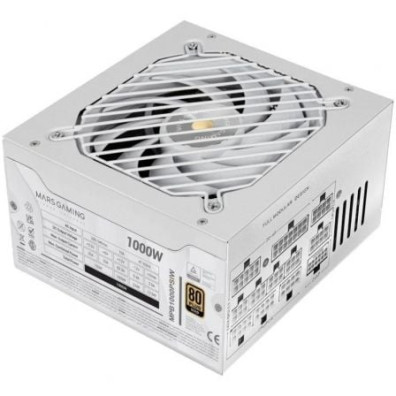 Fuente de Alimentación Mars Gaming 1000W | 80 Plus Gold | Ventilador 14cm