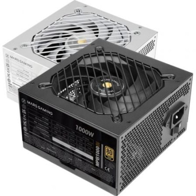 Fuente de Alimentación Mars Gaming MPB1000SI 1000W con Ventilador 12cm