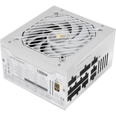 Fuente de Alimentación Mars Gaming 1000W MPB1000SIM con Ventilador 14cm y 80 Plus Gold